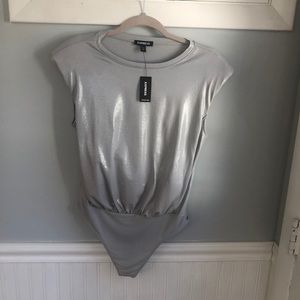 Express Padded Shoulder Body Suit